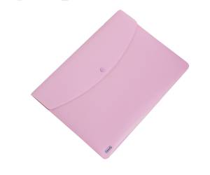 Buste con bottone Pastel - A4 - colori assortiti - PP - conf. 5 pezzi - Favorit - 400121107 - 8006779025956 - DMwebShop - 1