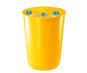 Cestino raccolta differenziata - 40 lt - giallo-blu-nero - set 3 pezzi - Cep - 1013331451 - 3462159013510 - DMwebShop - 2