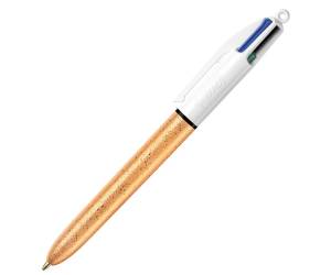 Penna a sfera a scatto 4 colori Party 1 mm scatola 12 pezzi - 1405 - 1