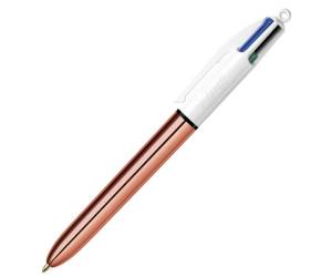 Penna a sfera a scatto 4 colori Rose 1 mm scatola 12 pezzi - 1346 - 1