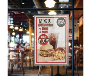 Cornice adesiva Duraframe Poster A1 - 59,4 x 84,1 cm - argento - Durable - 5055-23 - 4005546732435 - DMwebShop - 2