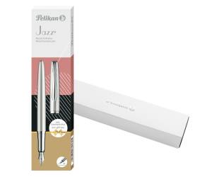 Penna sfilografica Jazz Noble Elegance silver - 1648 - 1