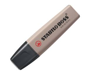 Evidenziatore conf. 10 pezzi - Stabilo Boss NatureColors - tratto 2 + 5 mm - cenere - Stabilo - 70/193 - 4006381599740 - DMwebShop - 1