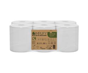 Asciugamani in rotolo Centrefeed Simplify 19,6 cm x 90 mt diametro 18,5 cm - 3263