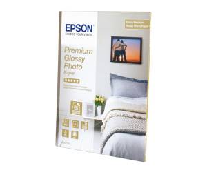 Carta Fotografica Premium Glossy Photo Paper - A4 - 15 Fogli - Epson - C13S042155 - 8715946384313 - DMwebShop - 1