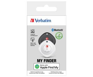 My Finder nero-bianco Bluetooth Tracker - Confezione Doppia - Verbatim - 32131 - 23942321316 - DMwebShop - 1