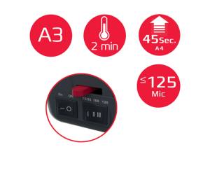 Plastificatrice Home Office 240HS - A3,3220 - 4