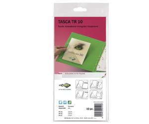 Busta autoadesiva TR 10 triangolare PVC 10 x 10 cm trasparente - 4268 - 1