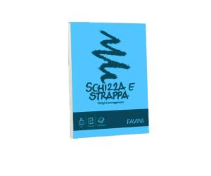 Blocco Schizza e Strappa - A6 - 105 x 148 mm - 50 gr - 150 fogli - conf. 5 pezzi - Favini - A200706 - 32635A - DMwebShop - 1