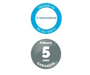 Mousepad con poggiapolsi in gel - blu trasparente - Fellowes - 9114120 - 77511911415 - DMwebShop - 3