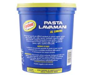 Pasta lavamani - al limone - barattolo da 1 kg - Cyclon - D6019 - 8002150020107 - DMwebShop - 1