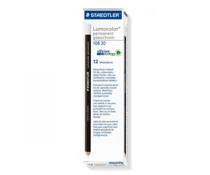 Matita Lumocolor Glasochrom - permanente - bianco - conf. 12 pezzi - Staedtler - 10820-0 - 4007817105276 - DMwebShop - 1