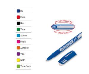 Penna a sfera cancellabile Cancellik punta 1 mm blu - 3111 - 1