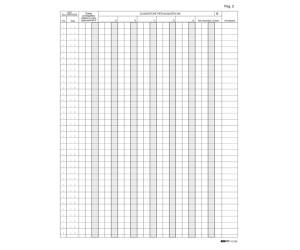 Registro Iva corrispettivi per mancato funzionamento registro cassa - 31 x 24,5 cm - 46 pagine numerate - Edipro - E2108 - 8023328210809 - DMwebShop - 2