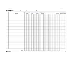 Blocco prima nota cassa-banca - 50-50 fogli autoricalcanti - 22 x 30 cm - Edipro - E5350 - 8023328535001 - DMwebShop - 1