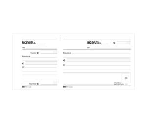 Blocco ricevute generiche - uso mano - 11 x 21 cm - 100 fogli - Edipro - E5566 - 8023328556600 - DMwebShop - 1