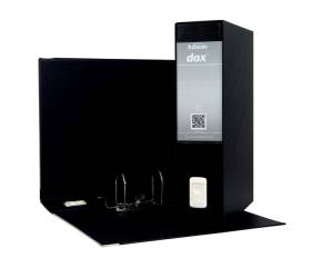 Registratore Dox 2 - dorso 8 cm - protocollo - 23 x 34 cm - nero - Esselte - Dox - D26210 - 8004389086961 - DMwebShop - 1