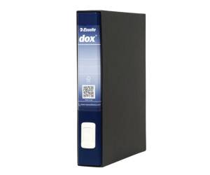 Registratore 4 - dorso 5 cm - commerciale - 23 x 29,7 cm - blu - Esselte - Dox - D26404 - 80043898 - DMwebShop - 1