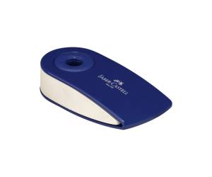 Gomma Sleeve Mini - 55 x 28 x 15 mm - con custodia protettiva rossa e blu - Faber Castell - 182411 - 9556089824118 - DMwebShop - 1