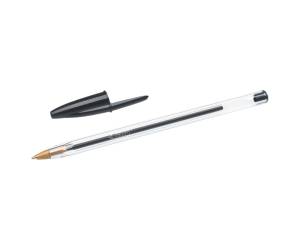 Penna a sfera Cristal - punta media 1 mm - nero - scatola 90 + 10 pezzi - Bic - 942911 - 3086123297982 - DMwebShop - 2