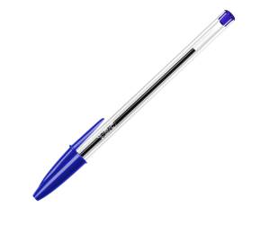 Penna a sfera Cristal - punta media 1 mm - blu - scatola 90 + 10 pezzi - Bic - 942910 - 3086123278233 - DMwebShop - 1