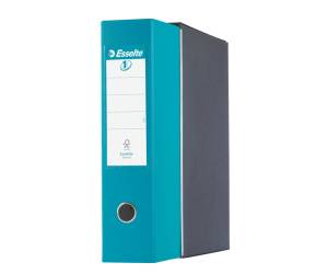 Registratore Eurofile G55 - dorso 8 cm - protocollo - 23 x 33 cm - turchese - Esselte - 390755800 - 80041677662041 - DMwebShop - 1