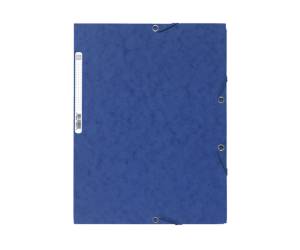 Cartellina con elastico cartoncino Lustre 3 lembi 24 x 32 cm - 3524 - 1