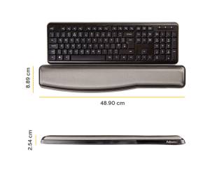 Poggiapolsi da tastiera gel regolabile - 3067 - 1