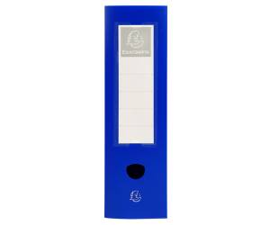 Scatola per archivio box - con bottone - 25 x 33 cm - dorso 6 cm - blu - Exacompta - 59632E - 3130630596325 - DMwebShop - 1