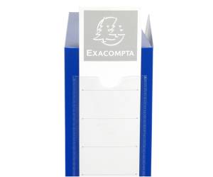 Scatola per archivio box - con bottone - 25 x 33 cm - dorso 8 cm - blu - Exacompta - 59832E - 3130630598329 - DMwebShop - 2