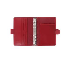 Organiser Metropol Pocket similpelle rosso 14,6 x 11,5 x 3,5 mm - 2245 - 1