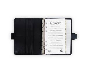 Organiser Metropol Personal similpelle nero 18,8 x 13,5 x 3,8mm - 2228 - 1