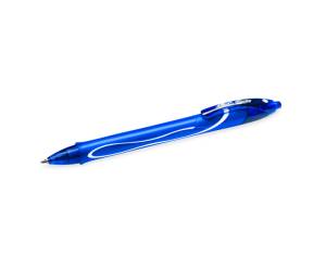 Penna a sfera a scatto Gelocity Quick Dry punta 0,7 mm blu - 3804 - 5