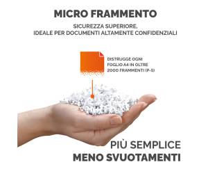 Distruggidocumenti LX-201 - a microframmenti - nero - Fellowes - 5050001 - 50043859751513 - DMwebShop - 3