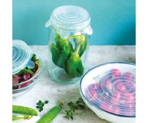 Coperchi in silicone Sigillafresco - set 6 pezzi - Perfetto - 29013 - 8052474290137 - DMwebShop - 1