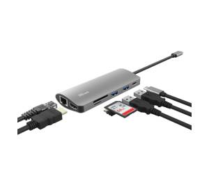 Adattatore multiporta Usb-C 7-in-1 Dalyx - Trust - 23775 - DMwebShop - 1
