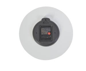 Orologio da parete HorMilena diametro 30 cm grigio chiaro legno Alba HORMILENA G - 3865 - 2