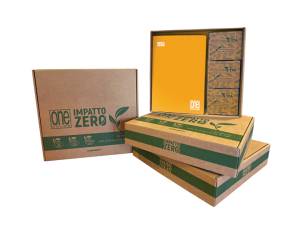 Maxiquaderno One Color Impatto Zero A4 punto metallico 1 rigo 20,1 fogli - 2447 - 2