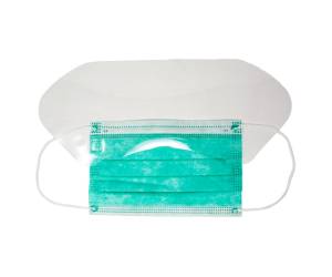 Mascherina chirurgica con visiera paraschizzi - 2445 - 1