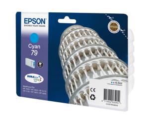 Tanica EPSON 79 Ciano T7912 Originale - 3080 - 1