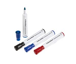Marcatore per lavagne cancellabili - punta tonda - 2 mm - blu - conf. 12 pezzi - Starline - STL1650. - 8025133021090 - DMwebShop - 1