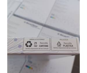 Etichetta adesiva - in carta - permanente - 70 x 25 mm - 36 etichette per foglio - bianco - conf. 100 fogli A4 - Starline - X210ODC506 - 8025133024510 - DMwebShop - 1