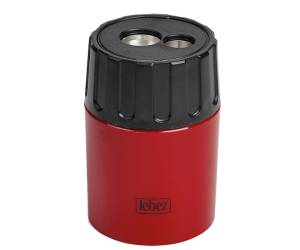 Temperamatite - 2 fori - con contenitore - conf. 10 pezzi - Lebez - 430 - 8007509052617 - DMwebShop - 2