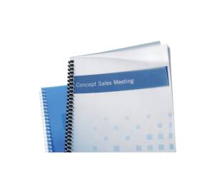 Copertine PolyClear View - A4 - 300 micron - PPL - neutro trasparente opaco - conf. 100 pezzi - GBC - IB386848 - 13465386848 - DMwebShop - 1