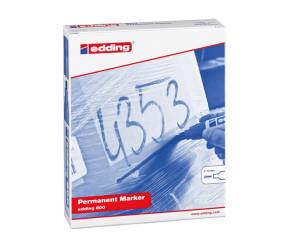 Marcatore permanente 800 punta scalpello da 4 a 12 mm blu - 6679 - 1