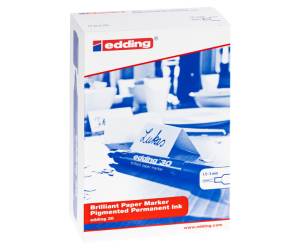 Marcatore a base d'acqua 30 - punta tonda - 1,5 - 3 mm - rosso - Edding - E-30 002 - 4004764305094 - DMwebShop - 1