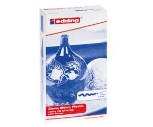 Marcatore permanente a vernice 750 - punta 2 - 4 mm - nero - Edding - E-750 001 - 4004764953028 - DMwebShop - 1