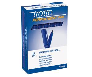 Marcatore Permanent Ink punta tonda 2,00 mm blu - 6858 - 1