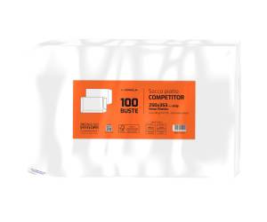 Busta sacco COMPETITOR FSC bianca strip adesivo - 250 x 353 mm - 80 gr - conf. 100 pezzi - Pigna - 0099069B4 - 8005235019201 - DMwebShop - 1