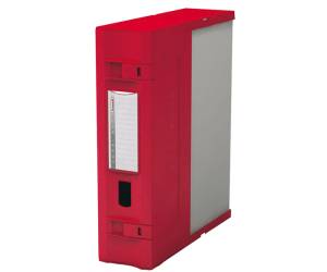 Scatola archivio Combi Box E600 - dorso 9 cm - 29,8 x 36,2 cm - rosso - Fellowes - E600RO - 8015687021981 - DMwebShop - 1